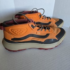 Vans Boots Mens 12 MTE Crosspath Mid 721356 Orange Hiking Outdoor Shoes