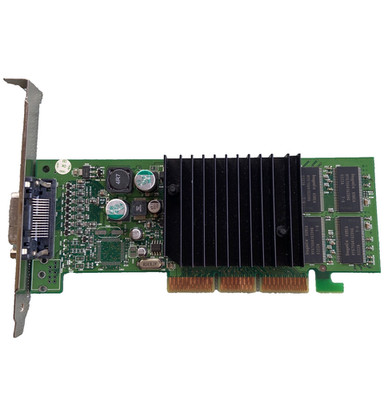 Nvidia GeForce 2 Model P71 AGP DVI Graphics Card SP#319627-001 Vintage Computer