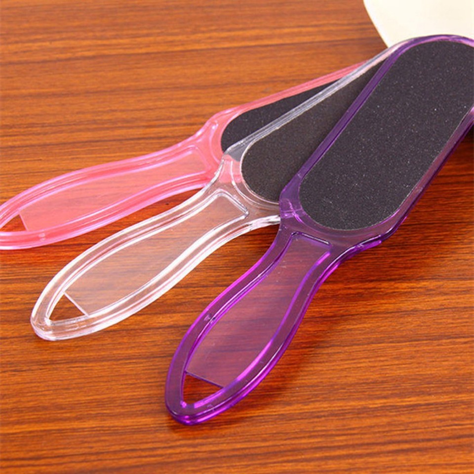 File For Rubbing 4 PCS Foot Rubbing Board File Stainless Double-sided Feet Remover Tool ...