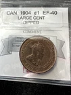 Photo of a 1904 Canada Large Cent from an eBay sale