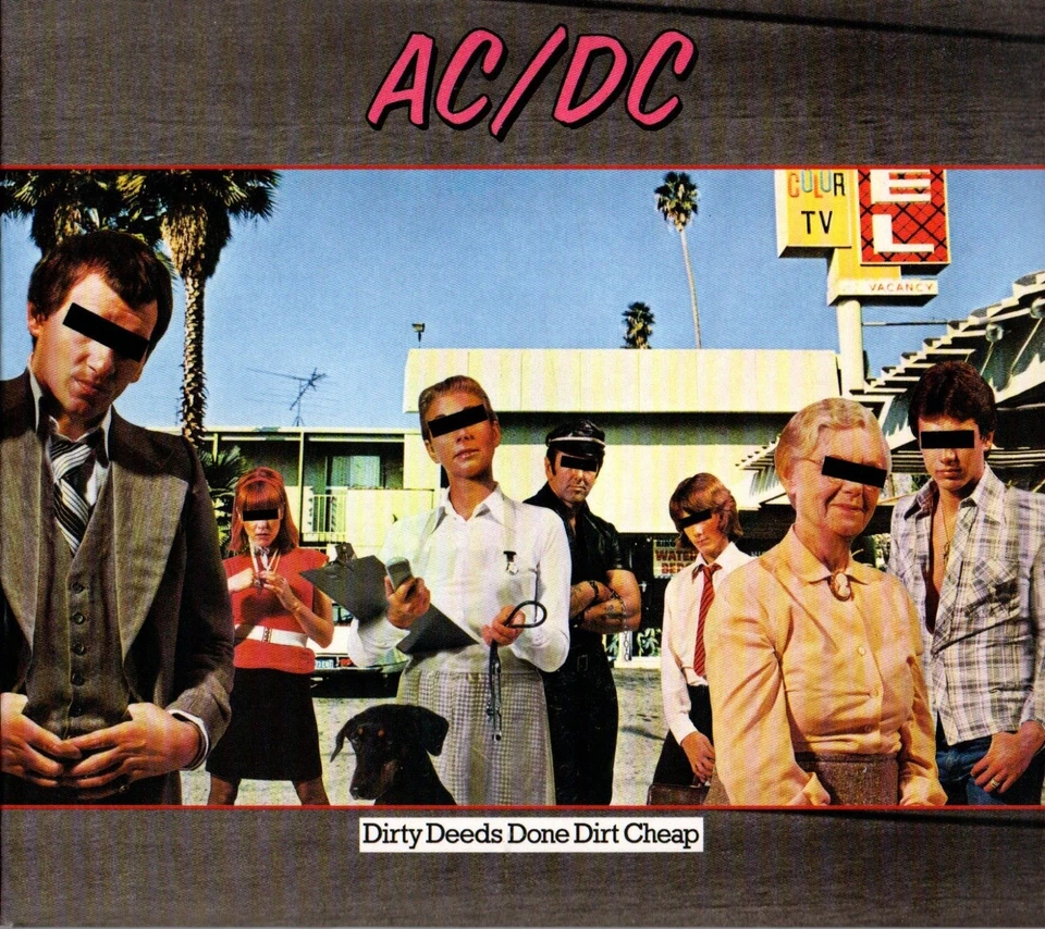 ACDC Dirty Deeds Done Dirt Cheap (PAPER SLEEVE)