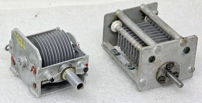 (Lot of 2) Air Variable Capacitors P-7761569 PT-5 & Unknown Model (Untested)