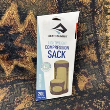 Sea To Summit Compression Sack 20L Blue Large Camping Backpacking Outdoors Hike