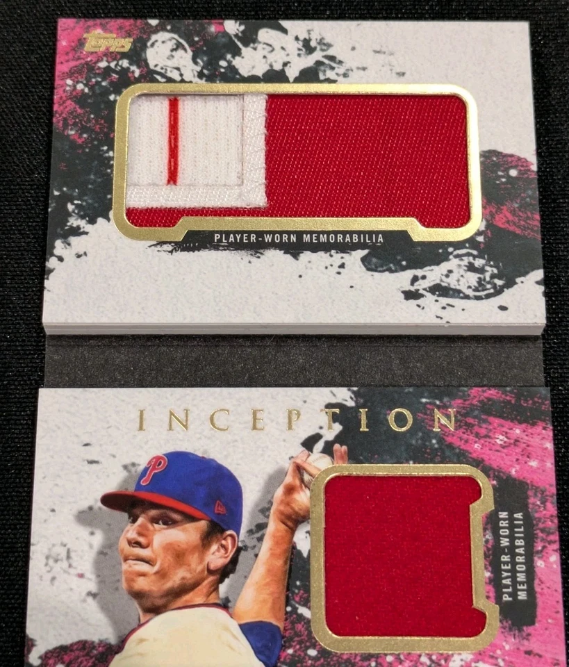 2021 Topps Inception Spencer Howard RED ROOKIE AUTO 3 /5 Patch BOOKLET Phillies - Image 2 of 4
