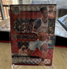 Panini 2024-25 Mosaic Bub Carrington Give and Go Rookie Insert #15 Wizards