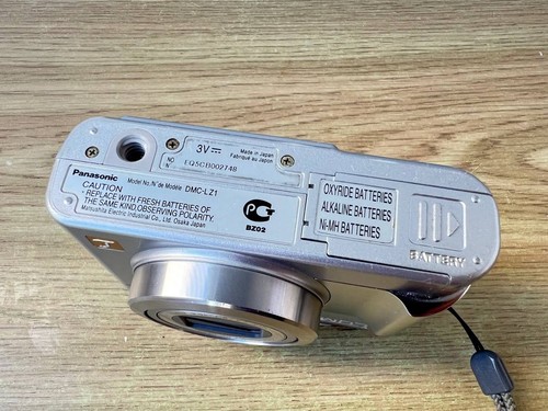Panasonic Lumix DMC-LZ1 Digital Camera 4MP 6x Zoom Silver Tested Preowned Works - Picture 9 of 15