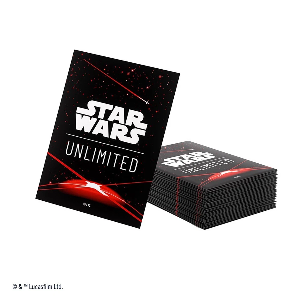 Star Wars: Unlimited Art Sleeves - Cardback Red Gamegenic