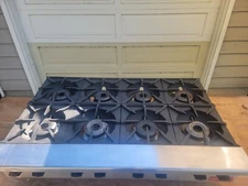 Therma-Tek 8 burner gas cook top