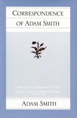 Correspondence of Adam Smith by Adam. Smith (1987, Trade Paperback)