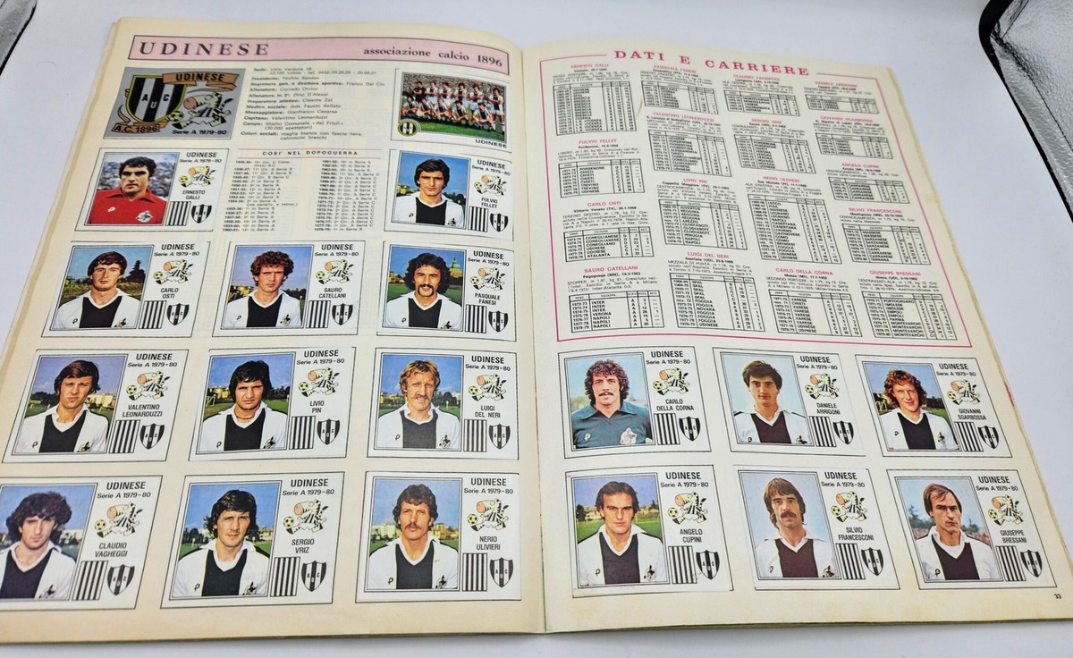 Album Panini Calciatori 1979/80 Original - Vide, En Très Bon État (Near Mint)