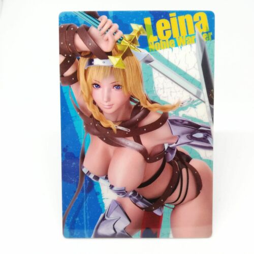 QC19 Leina Queen's Blade gomme carte à collectionner anime passe-temps Japon 2008 - Photo 1/12