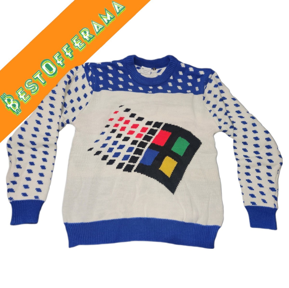 Windows Xp Ms Paint Sweater Microsoft Windows Christmas Sweater - Main Image