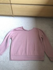 Ladies Primark Pink Sweatshirt Size 6