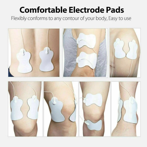 50PCS Massager & Electrode Snap On Replacement Pads For Pulse Tens Unit US - Picture 13 of 17