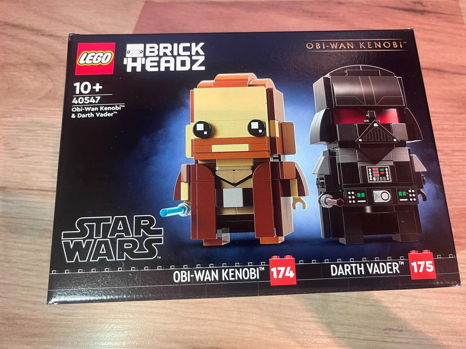 LEGO 40547 OBI-WAN KENOBI E DARTH VADER BRICKHEADSZ