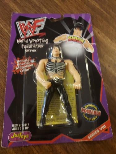 Vintage WWF WWE Justoys Bend-Ems CHYNA Series VIII...