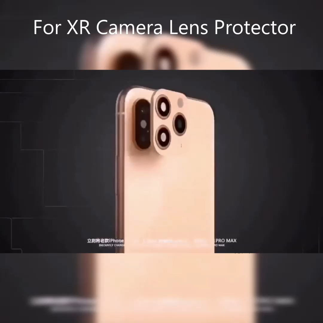 Upgrade iPhone XR XS Max to 13 Pro Modified Camera Lens Protector