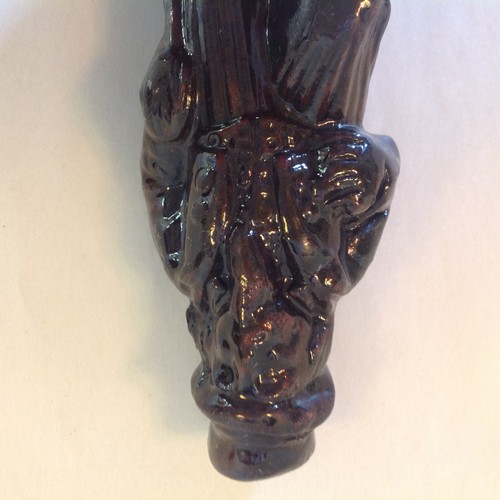 Vtg 1989 Turtle Creek Pottery Redware Uncle Sam with Cannon Figure Folk Art WF35 - Picture 12 of 13