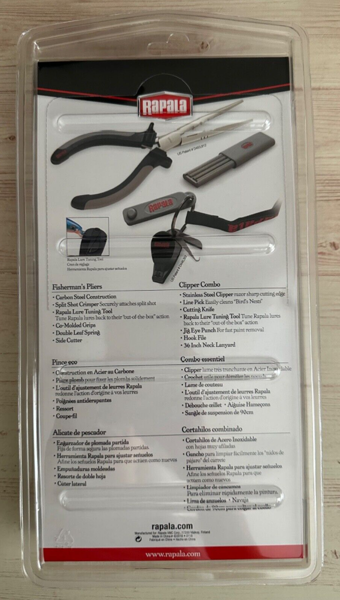Rapala Ensemble pour la pêche RTC-6PCHS