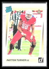 Payton Turner 2021 Donruss #342  RR,RC Rookie   (New Orleans Saints)