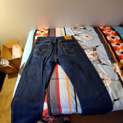 Levi's 501 Straight Fit Men's Jeans - Rinse