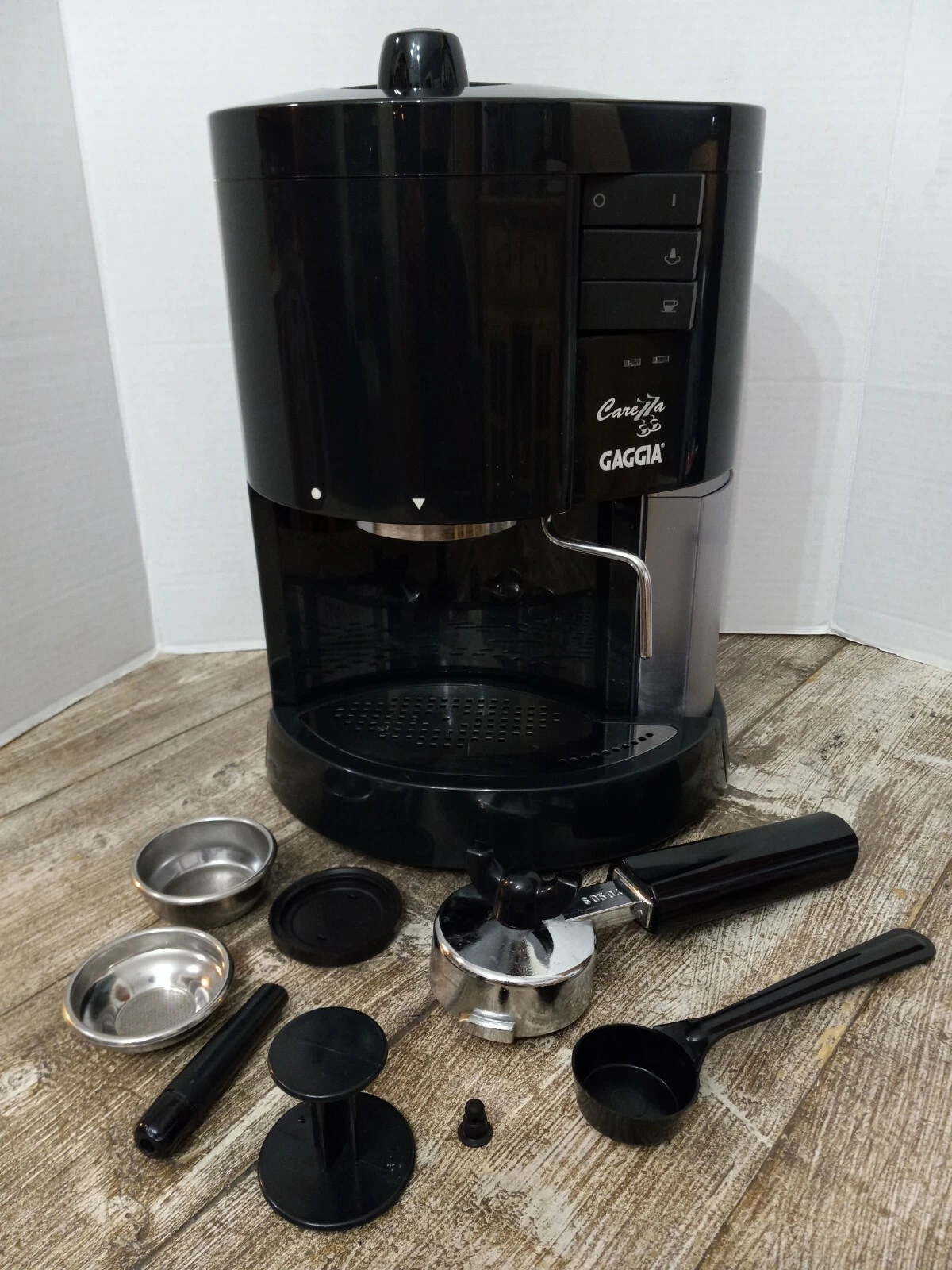Gaggia Carezza Espresso Machine Coffee Maker Vintage - Complete