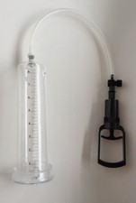 1.75 --3.5 Cylinder Penis T-Grip Pump Male Enlargement Enhancement Vacuum / One