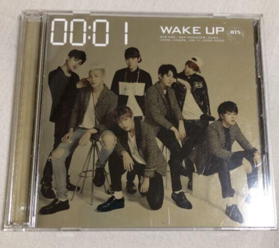 BTS Wake Up First Press A Ver. Official CD + DVD Set 1st Album