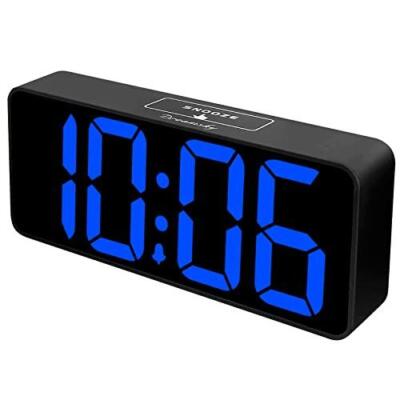 DreamSky Large Digital Alarm Clock Big Numbers for Seniors 