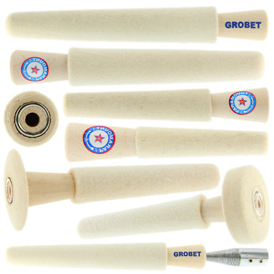 Felt Inside Ring Buff 3'' 4'' 5'' 6'' Wheel Combination Polishing Jewelry ALL SIZES