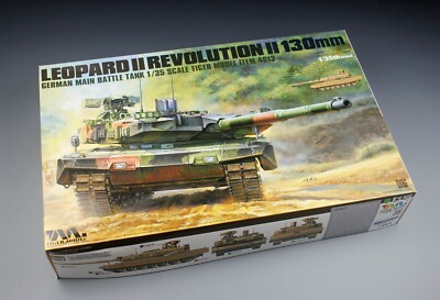 Tiger Model 4613 1/35 German MBT Leopard II Revolution II 130mm