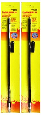 2 Lot Firestik MURS16 Omni-Directional Murs Radio Antennas 1/4 Wave 16 inch