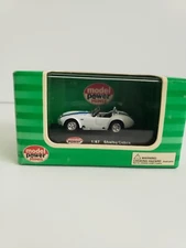 Model Power 1/87 Scale 19225 White Shelby Cobra New in Box