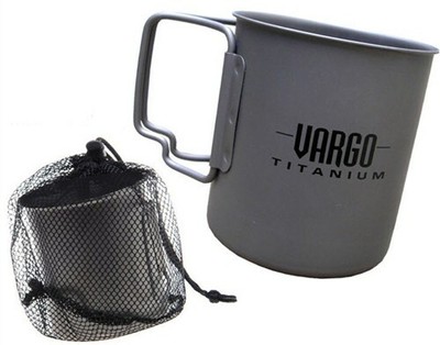 Vargo Titanium Mug Travel Cup 450ml Cookset Backpacking Lightweight w ... - S L400