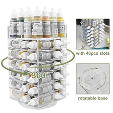1pc Model Paint Organizer Pigment Bottle Spinning Rack Holder Shelf SN02