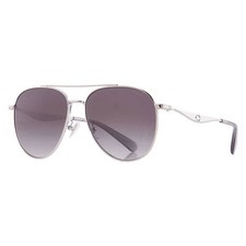 Coach Grey Gradient Pilot Ladies Sunglasses HC7169 90013C 57 HC7169 90013C 57