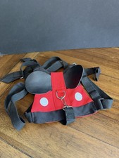 Disney Mickey Mouse Toddler Walking Safety Harness Child Leash Strap Red Black