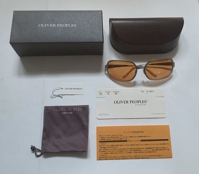 Oliver Peoples Op-523 Fight Club Brad Pitt Sunglasses Complete w