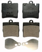 Denckermann BremsbeläGe BremsklöTze Hinten FüR Mercedes-Benz C-Klasse W203