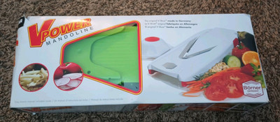 Swissmar Borner Germany VPower V-Slicer Mandoline Green