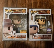 🔥 Funko Pop Set! Vinyl: Indiana Jones - Short Round - Funko (Exclusive) #1412