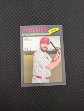 2026 Topps Heritage Kyle Schwarber #159 Dark Gray Border -Philadelphia Phillies