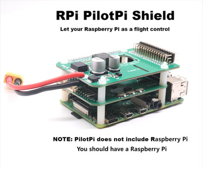 RPi PilotPi Shield Pixhawk Flight Control PX4 Firmware Sensor And Power With Ras