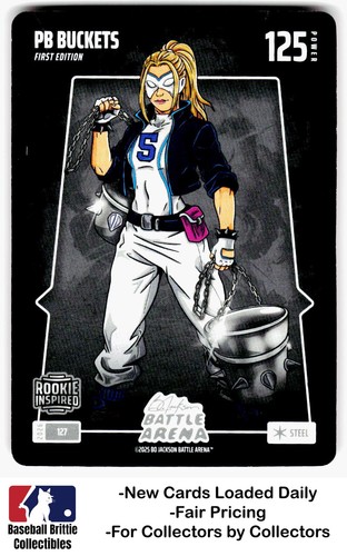 2025 Bo Jackson Battle Arena #127 PB Buckets RC Rookie Paige Bueckers Steel
