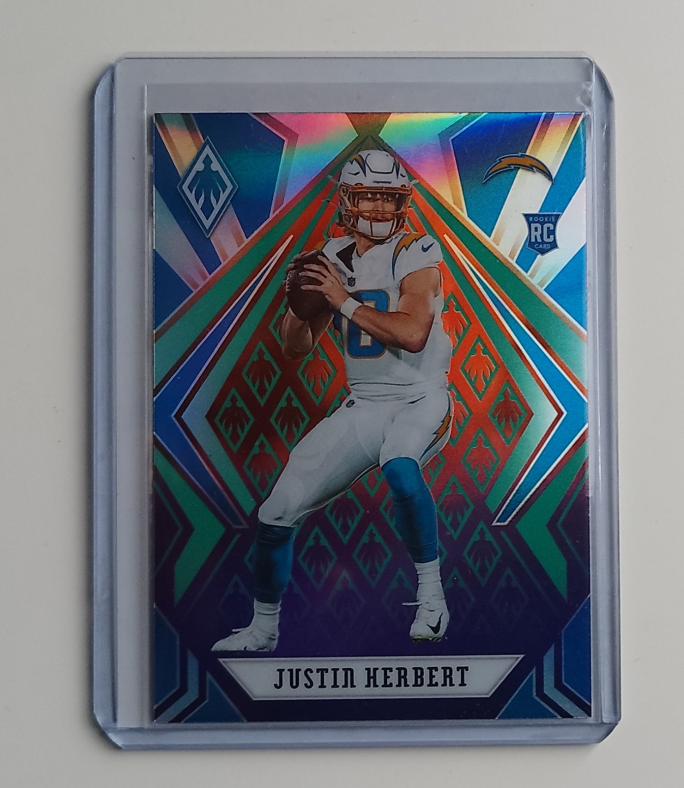 2020 Phoenix Justin Herbert Color Burst SP RC Rookie Card - Case Hit 🔥
