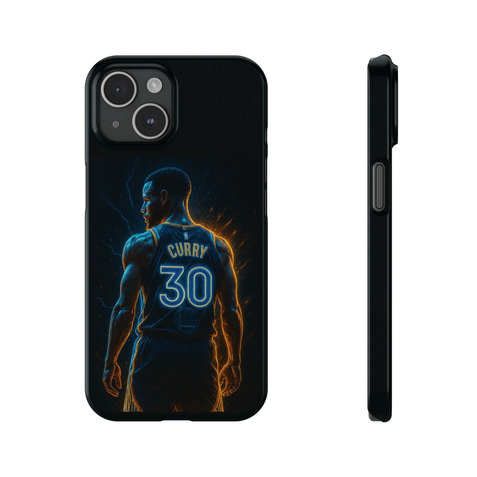 Stephen Curry Basketball iPhone Case, NBA Mobile Cover, Golden State Warriors