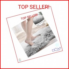 Ashler faux fur rug, Fluffy Shaggy Area Rug Ultra Soft 2 x 3 Feet Sheepskin Fur