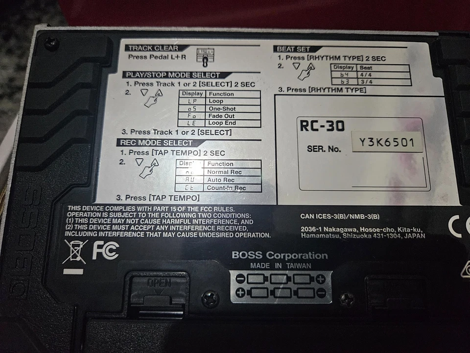 Boss RC-30 Loop Station (sans alimentation) - Photo 4/4