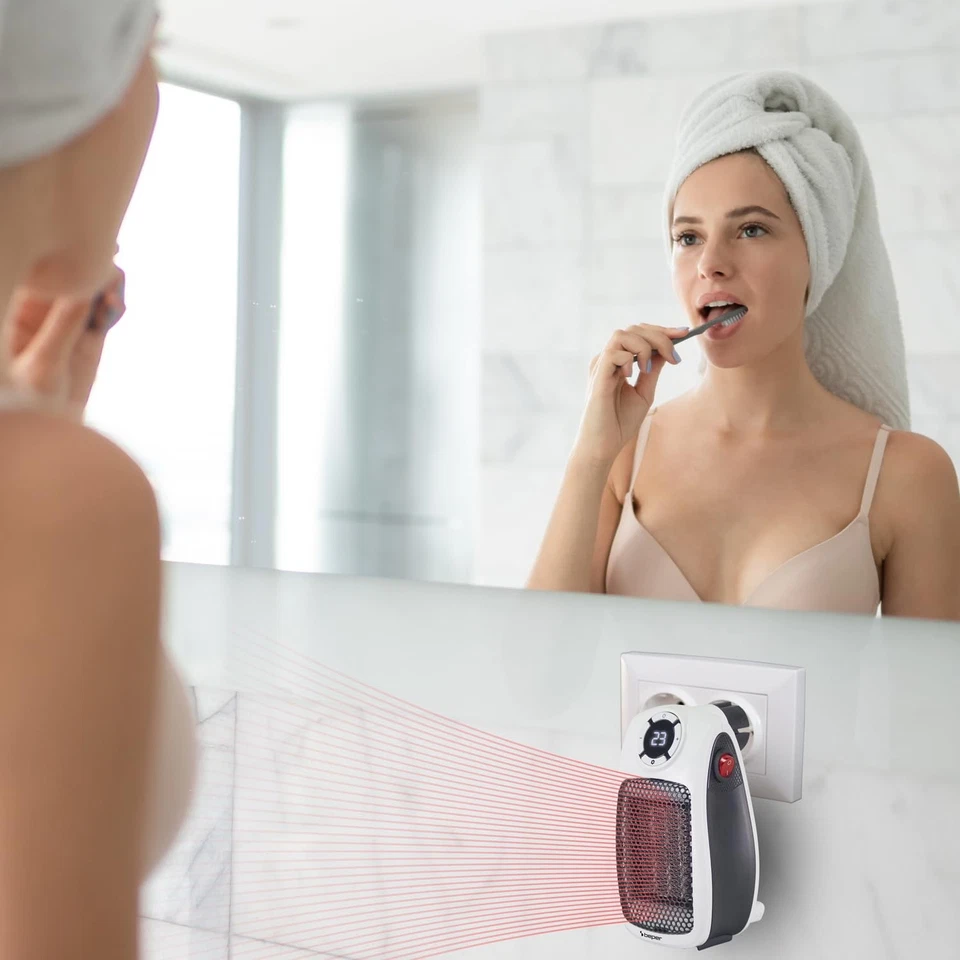 BEPER P203TER350 Mini Termoventilatore Ceramico Mini Stufetta Elettrica - Immagine 4 di 4