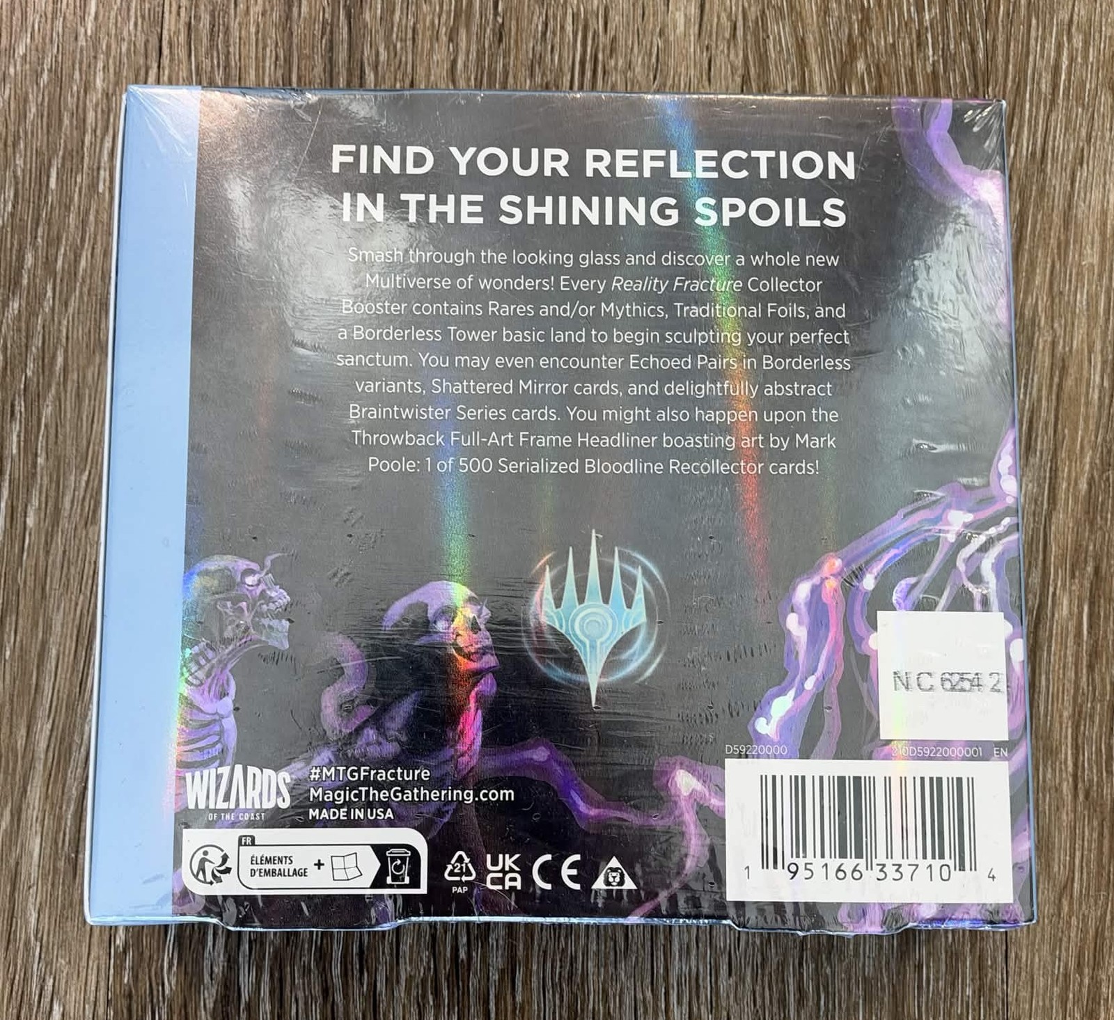 MTG Reality Fracture Collector Booster Box 12 Packs English Factory Sealed - second product detail image